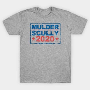 Mulder Scully On The Ticket 2020 T-Shirt